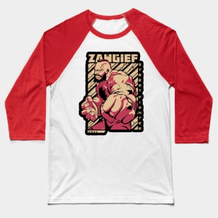 Zangief URSS Street Fighter fan art Baseball T-Shirt